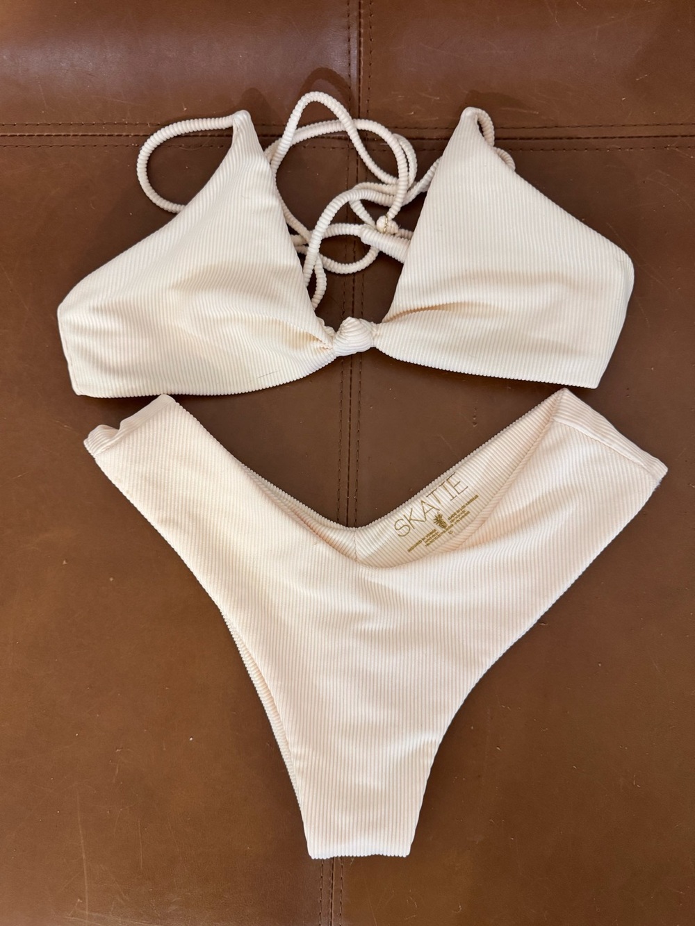 SKATIE Ribbed Bikini Set 🤍 NWOT